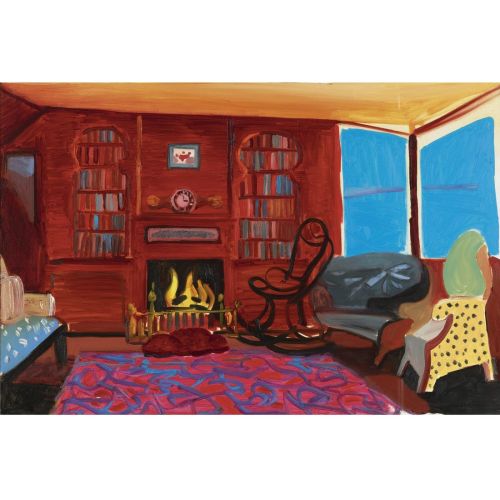 David Hockney, Beach House By Day David Hockney, Beach House By Day