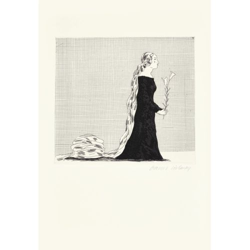 David Hockney, The Older Rapunzel
