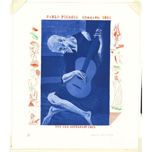 David Hockney, Eski Gitarist