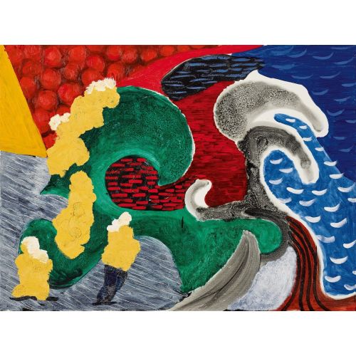 David Hockney, Dalgaları Olan Tek Kişi David Hockney, Dalgaları Olan Tek Kişi