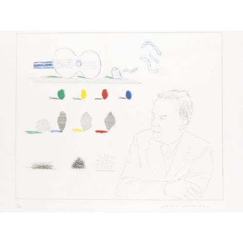 David Hockney, Şair David Hockney, Şair