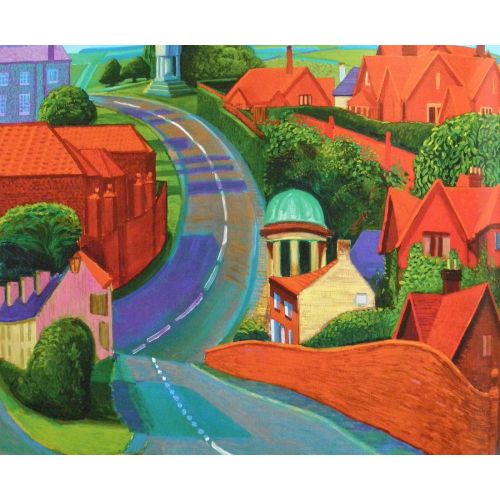 David Hockney, Sledmere'den York'a Giden Yol David Hockney, Sledmere'den York'a Giden Yol