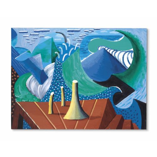David Hockney, Malibu'da Deniz