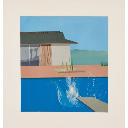 David Hockney, Sıçrama David Hockney, Sıçrama