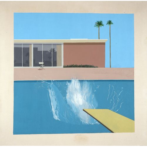 David Hockney, Sıçrama David Hockney, Sıçrama