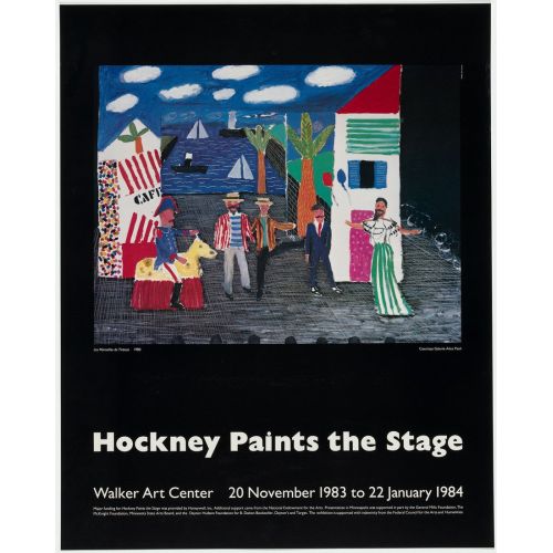 David Hockney, Sahne Posteri David Hockney, Sahne Posteri