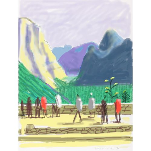 David Hockney, The Yosemite Suite No 15, 2010