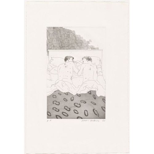 David Hockney, İki Erkek Çocuk Yaşında