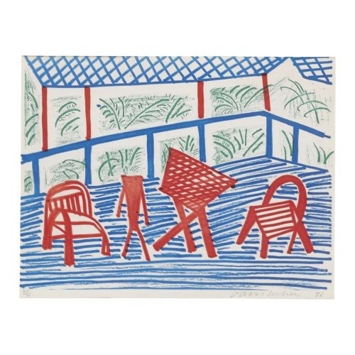 David Hockney, İki Sandalye