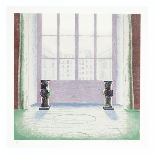 David Hockney, Louvre'daki İki Vazo