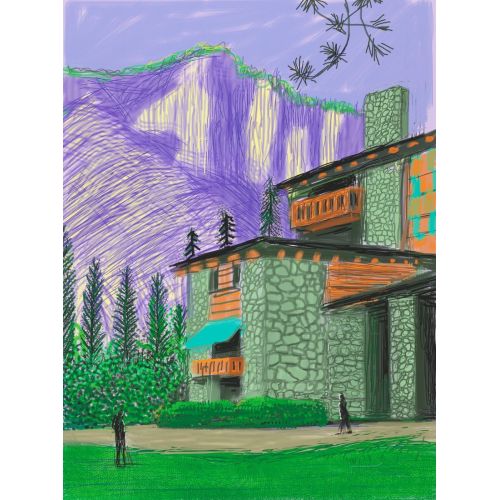 David Hockney, Untitled No 23 From The Yosemite Suite, 2010
