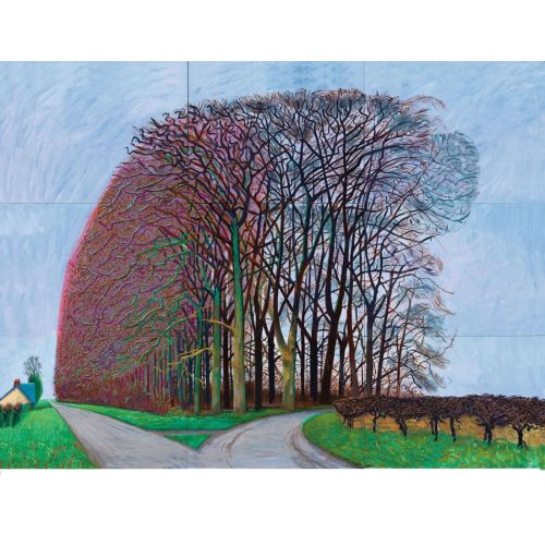 David Hockney, Warter Yakınındaki Daha Büyük Ağaçlar