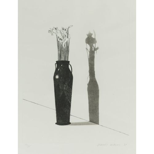 David Hockney, Vase And Flowers David Hockney, Vase And Flowers