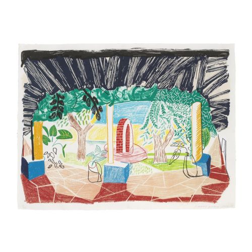 David Hockney, Hotel Well Görünümleri