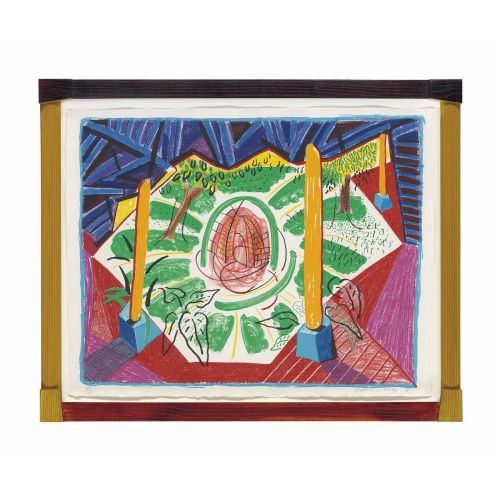 David Hockney, Hareketli Odaktan Hotel Well'in Görüntüleri II