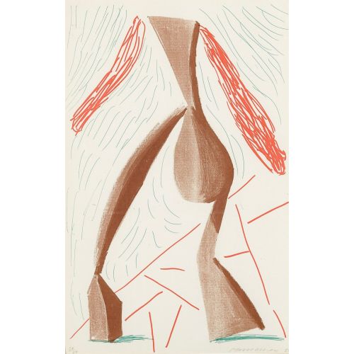 David Hockney, Walking David Hockney, Walking