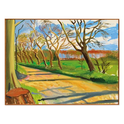 David Hockney, Ceviz Ağaçları