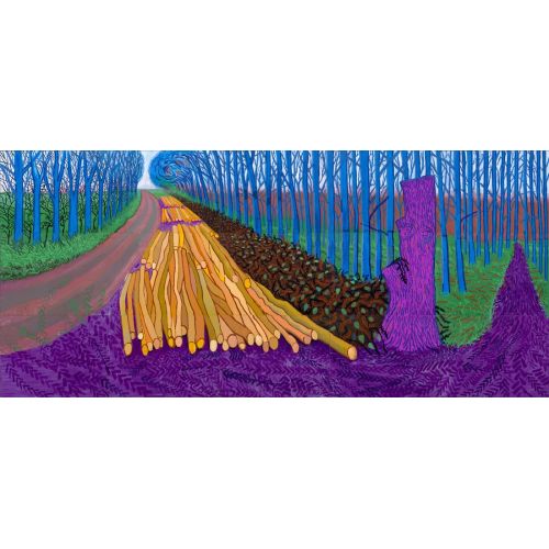 David Hockney, Kışlık Kereste David Hockney, Kışlık Kereste