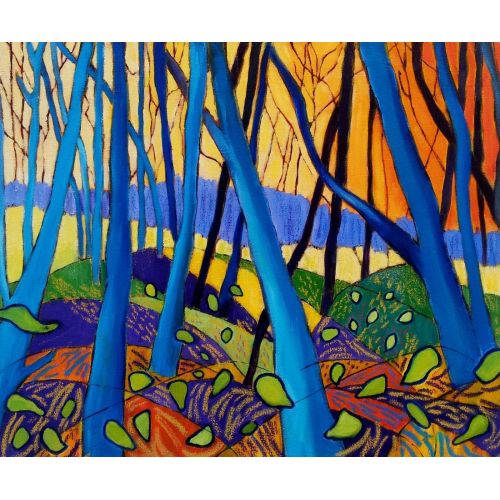 David Hockney, Kış Ağaçları