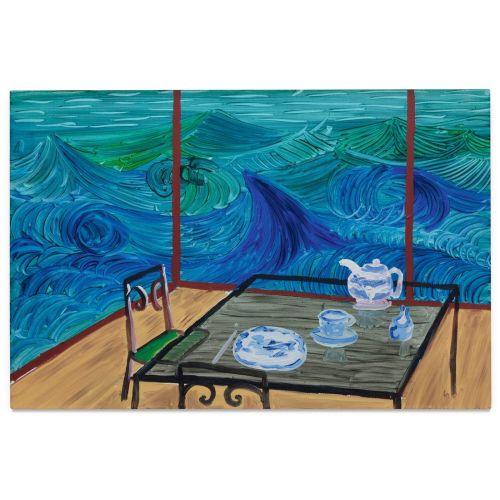 David Hockney, Breakfast At Malibu David Hockney, Breakfast At Malibu