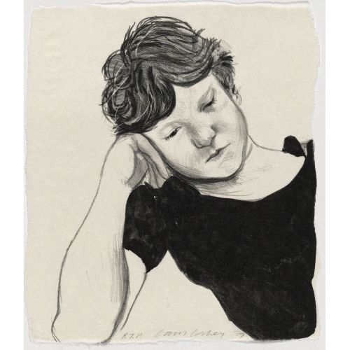 David Hockney, Byron On Hand 1979 David Hockney, Byron On Hand 1979