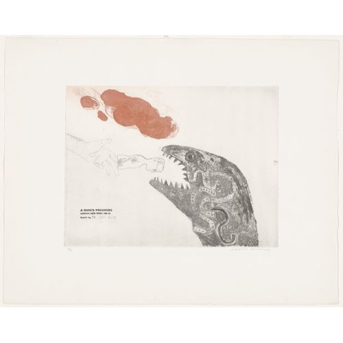 David Hockney, Cast Aside David Hockney, Cast Aside