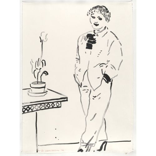 David Hockney, Celia Amused David Hockney, Celia Amused