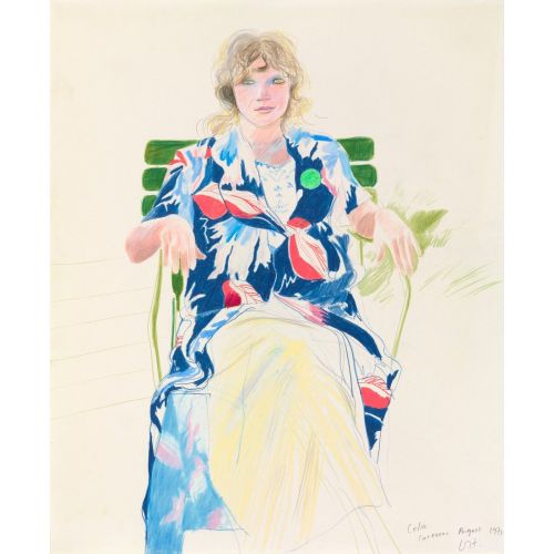 David Hockney, Celia, Carennac David Hockney, Celia, Carennac