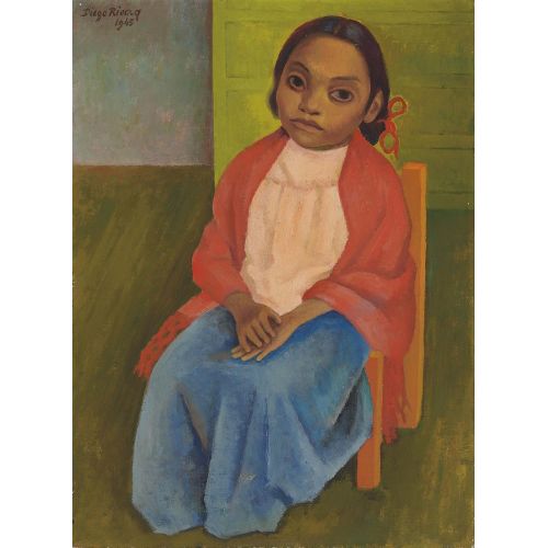 Diego Rivera, Retrato De Julieta
