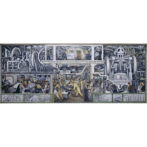 Diego Rivera, Detroit Sanat Enstitüsü, Güney Duvarı Diego Rivera, Detroit Sanat Enstitüsü, Güney Duvarı