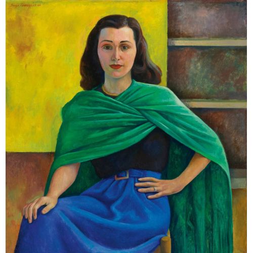 Diego Rivera, Dona Laura Villasenor Portresi Diego Rivera, Dona Laura Villasenor Portresi