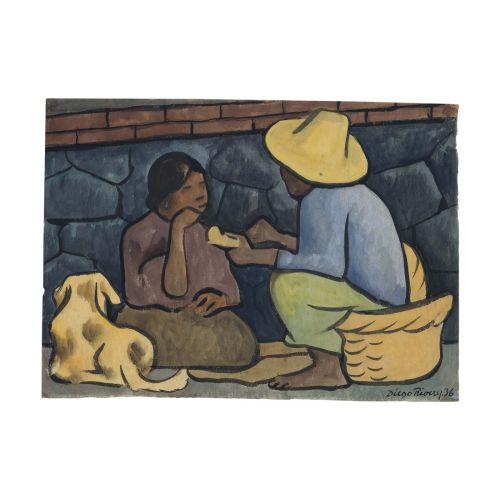 Diego Rivera, La Merienda Diego Rivera, La Merienda