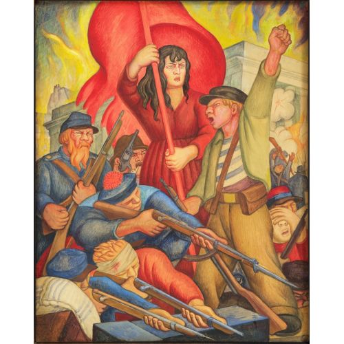 Diego Rivera, Communeros De Paris