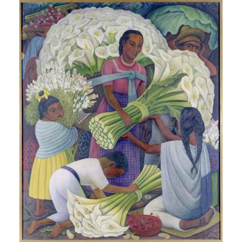 Diego Rivera, Çiçek Satıcısı Diego Rivera, Çiçek Satıcısı
