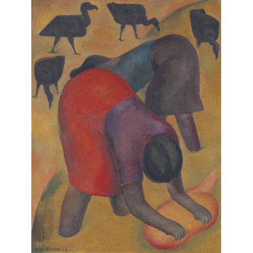 Diego Rivera, Lavanderas Con Zopilotes Diego Rivera, Lavanderas Con Zopilotes