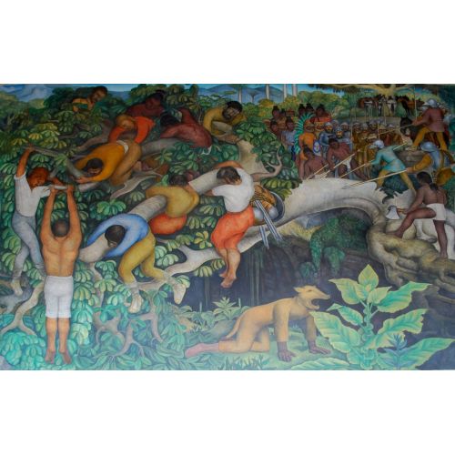 Diego Rivera, Duvar Resmi Palacio Cv