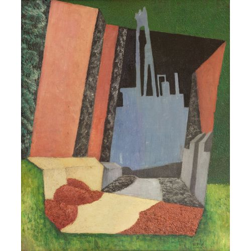 Diego Rivera, Şehir Manzarası Diego Rivera, Şehir Manzarası
