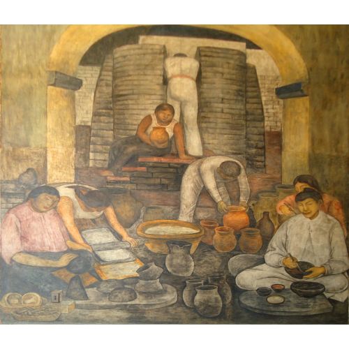 Diego Rivera, Çömlekçiler