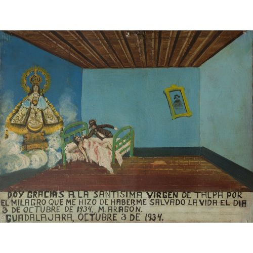 Diego Rivera, Votive Offering Dedicated To The Virgin Of Talpa Diego Rivera, Votive Offering Dedicated To The Virgin Of Talpa