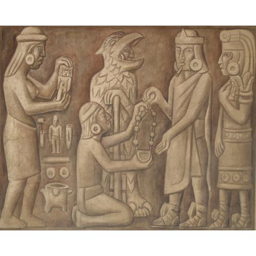 Diego Rivera, Thrade With The Chalchihuitee