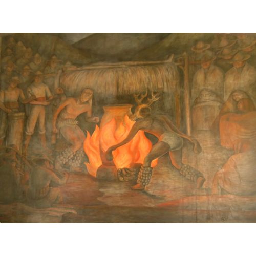 Diego Rivera, Dance Of The Wild