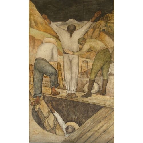 Diego Rivera, Madenin Terk Edilmesi