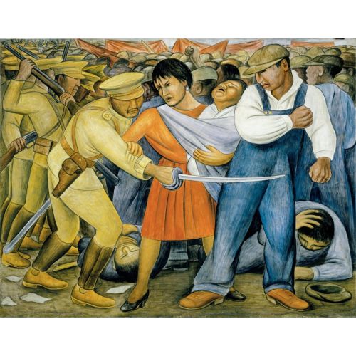 Diego Rivera, Ayaklanma