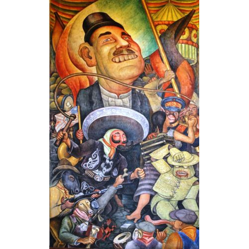 Diego Rivera, Carnival Of Mexican Life, Dictatorship