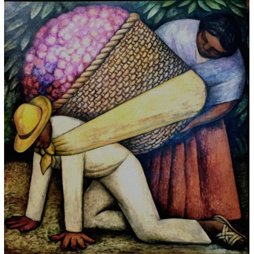 Diego Rivera, The Flower Carrier Realism Art Movements Diego Rivera, The Flower Carrier, Realism, can be purchased or downloaded
