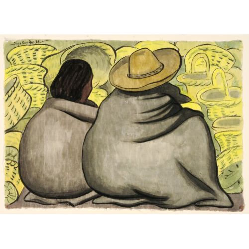 Diego Rivera, Basket Vendors