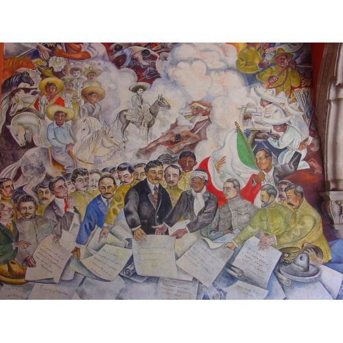 Diego Rivera, Eulalio Gutierrez Aguascalientes