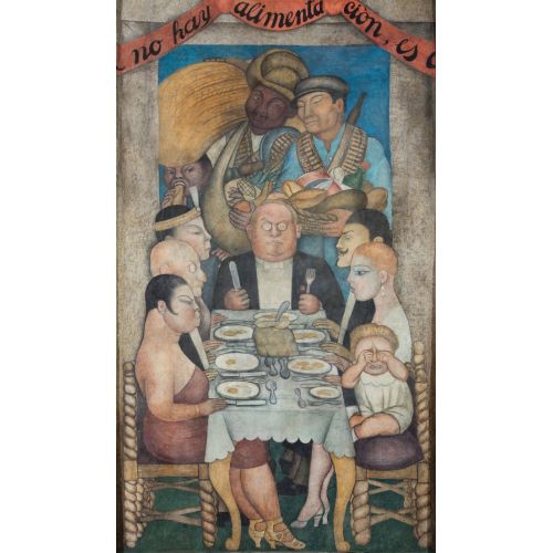 Diego Rivera, Capitalist Dinner