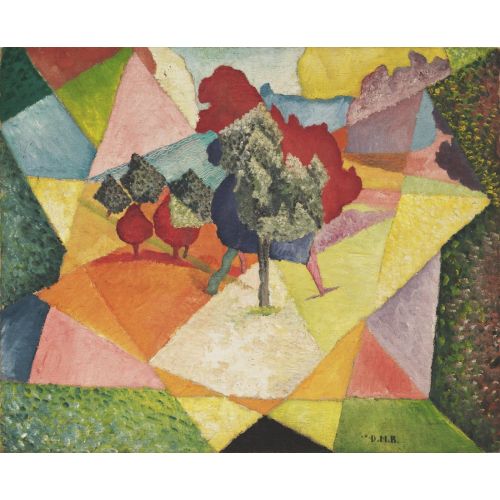 Diego Rivera, Kübist Manzara Diego Rivera, Kübist Manzara