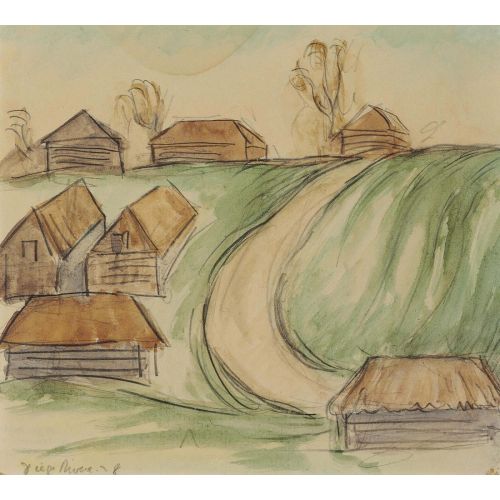 Diego Rivera, Cabanas İle Manzara